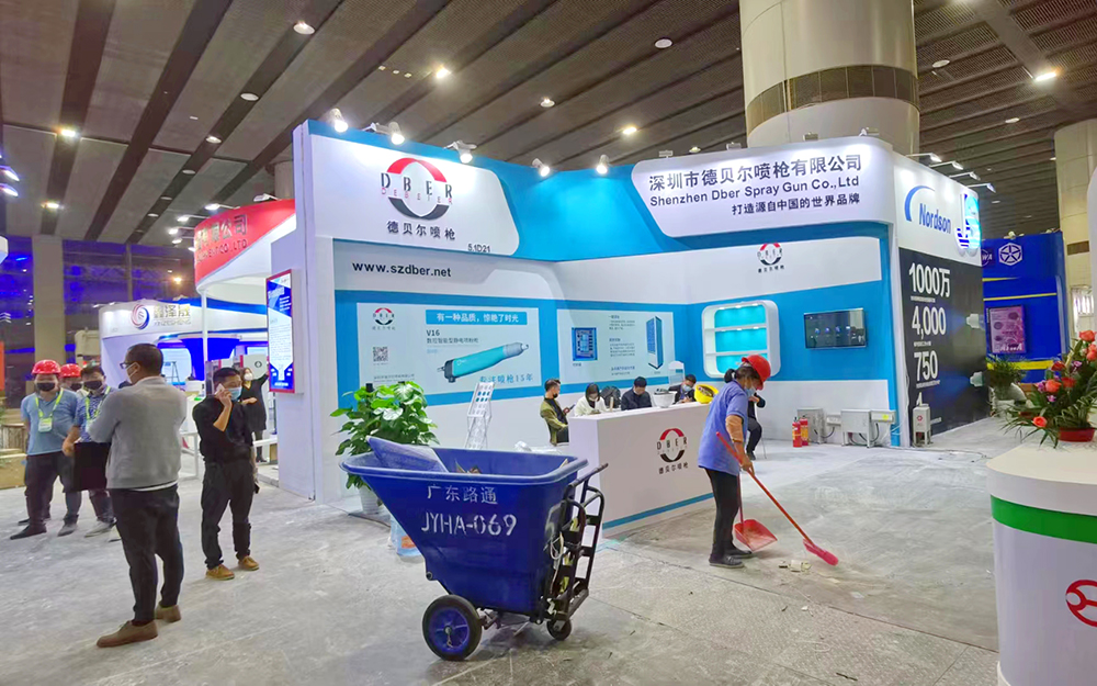 廣州展位裝修-德貝爾-涂料展位裝修